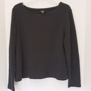 EILEEN FISHER WOMAN'S BATEAU NECK TOP.  SIZE XL